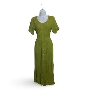 Select Green Maxi Dress